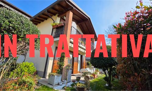 Villetta schiera In Vendita a Travedona Monate